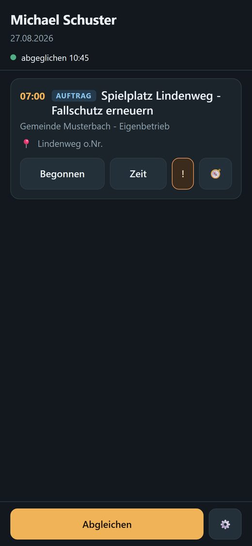 Mein Tag – auch ohne Netz